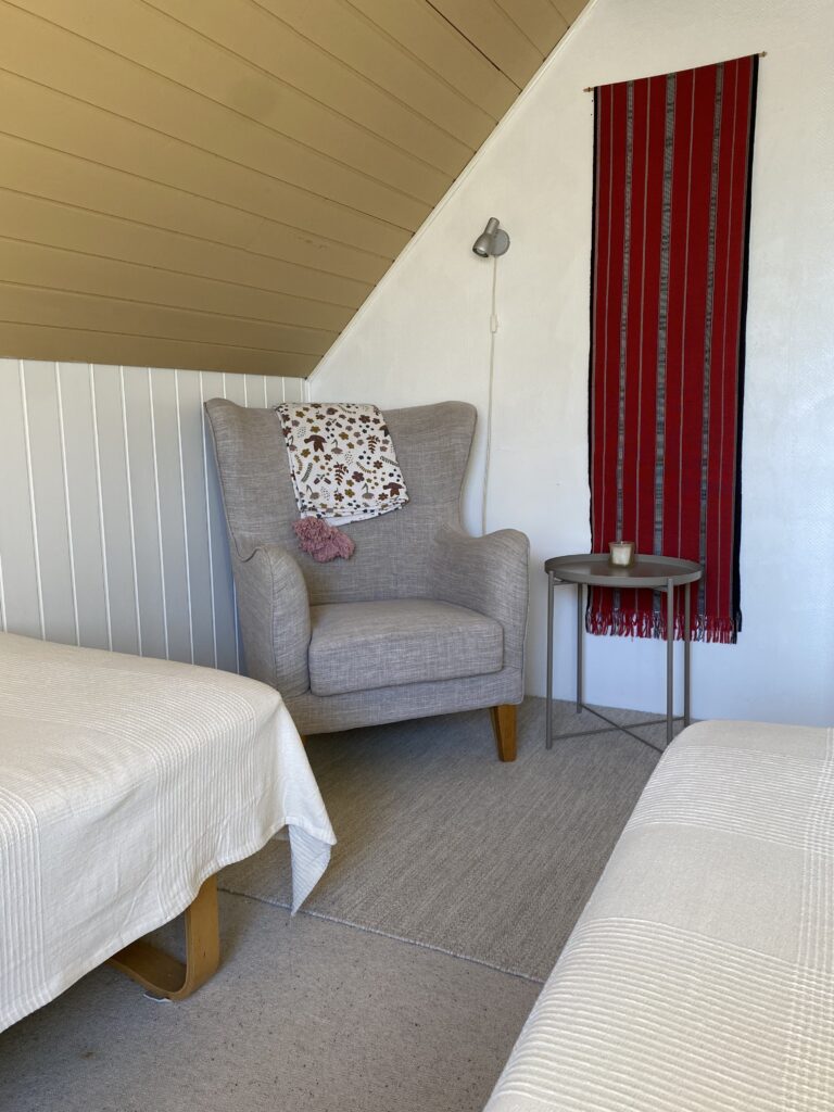 Overnatning på Fur, afslapning og hygge