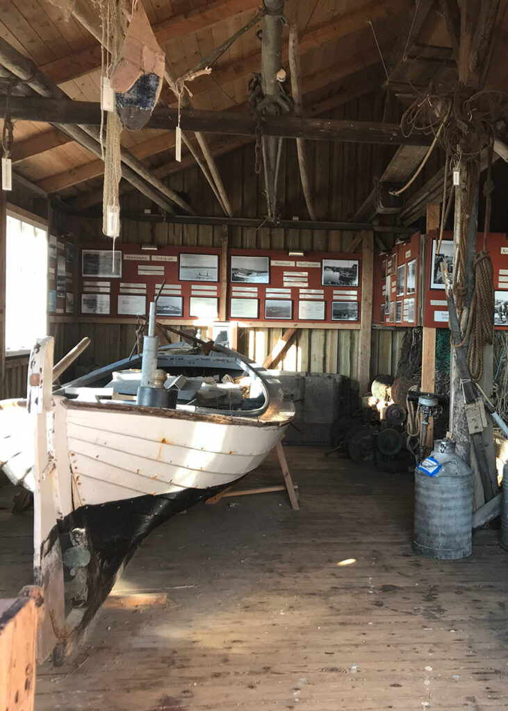 Bådbygger værksted på Fur